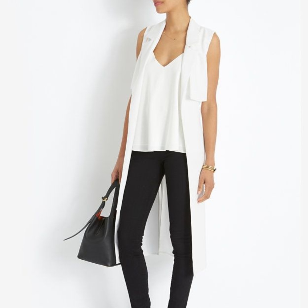 INTERMIX Sleeveless Blazer