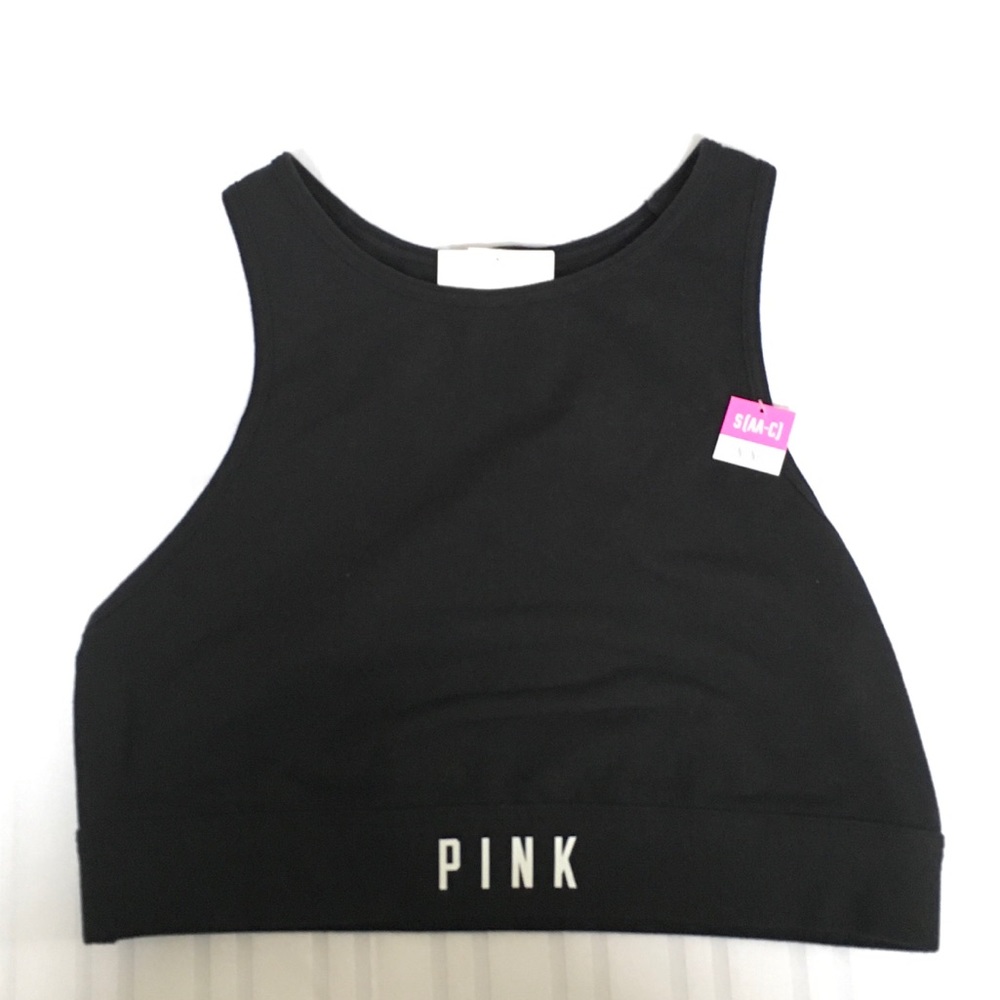 New Victoria's Secret Pink High Neck Bralette - Picture 2 of 8