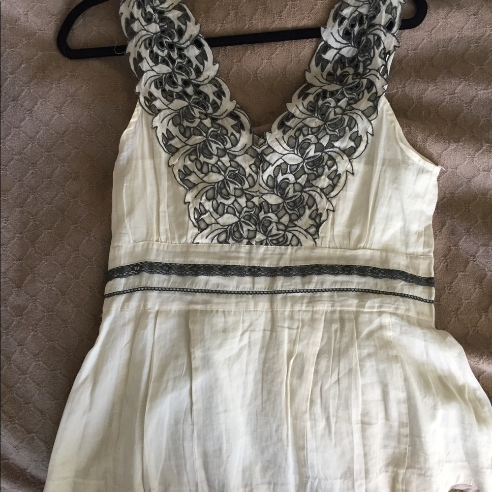 Anthropologie Floreat Anthurium Blouse
