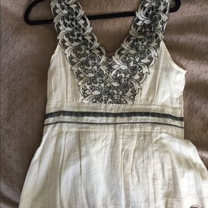 Anthropologie Floreat Anthurium Blouse