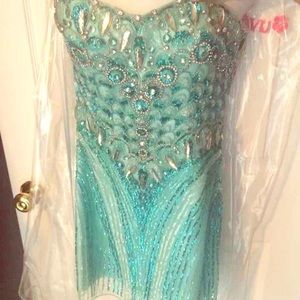 Mermaid prom dress