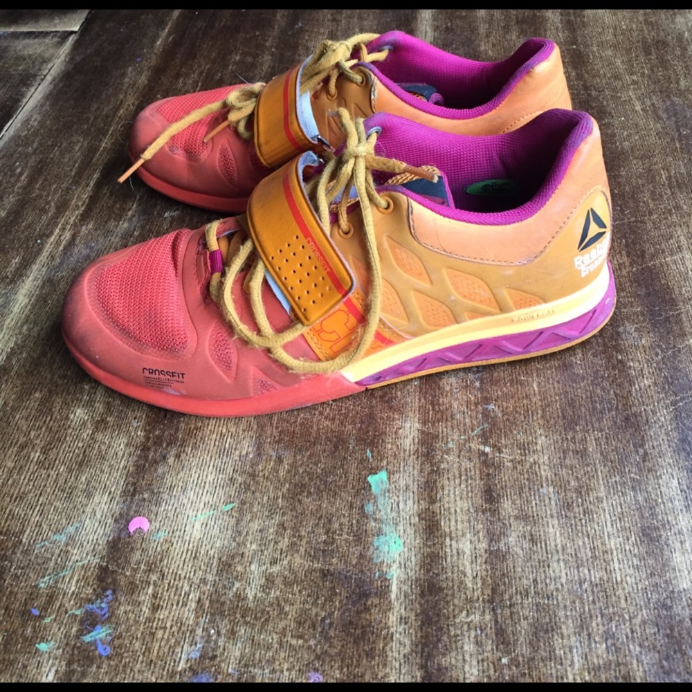 Reebok weightlifting shoes. Worn WM 8.5