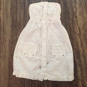 GUESS STRAPLESS DRESS