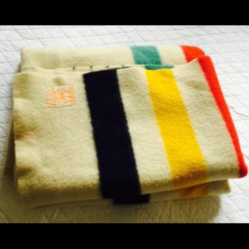 Original LL Bean Hudson Bay Blanket