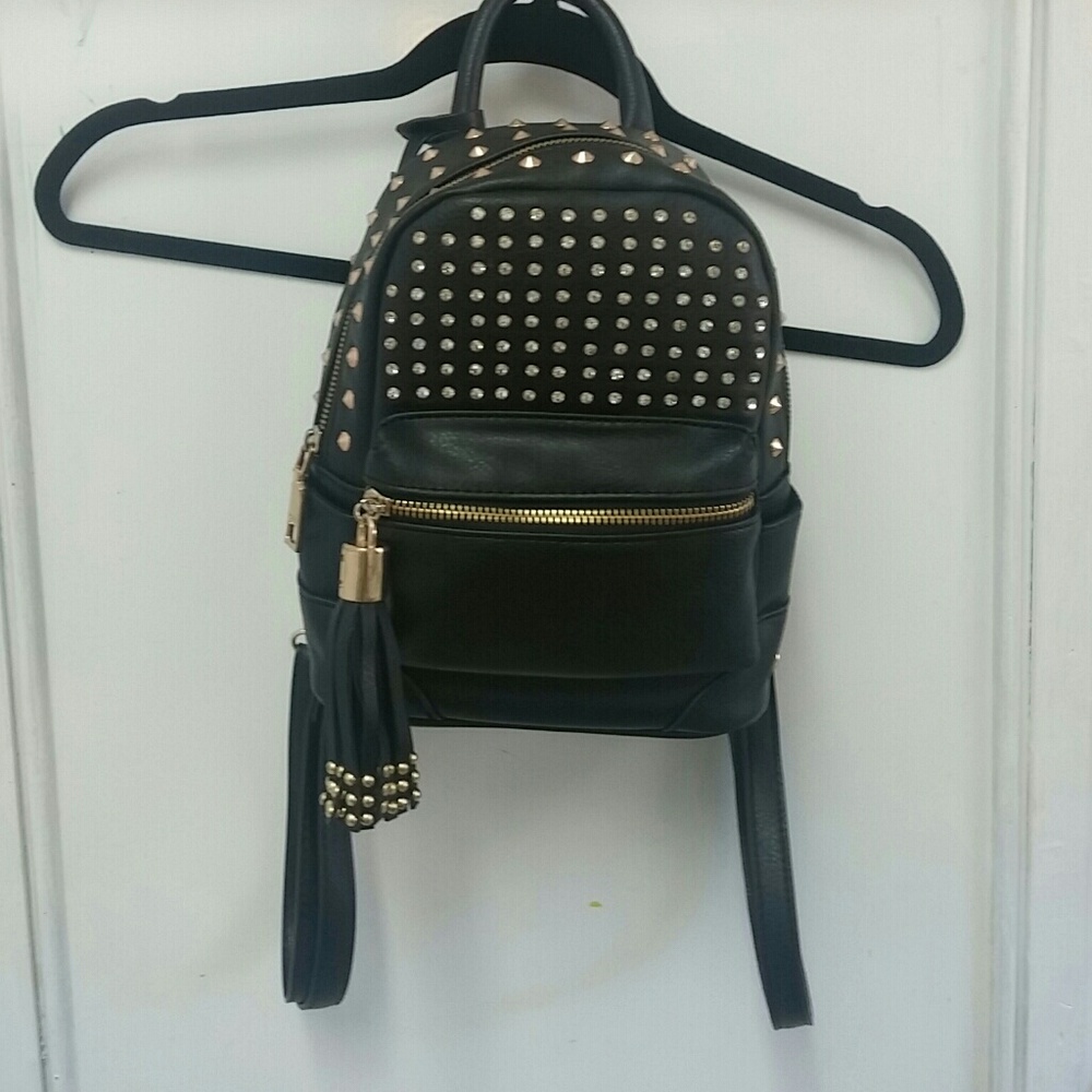 Bebe Studded mini backpack