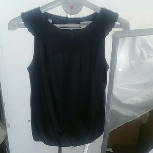 Black Sleeveless Blouse