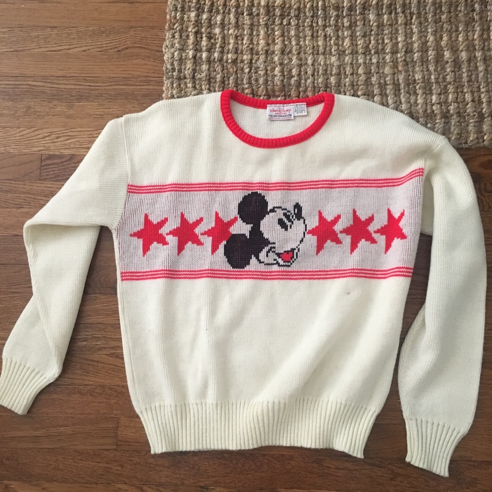 Vintage Mickey Star Sweater