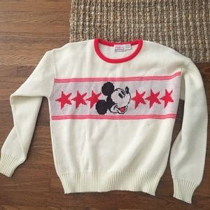 Vintage Mickey Star Sweater