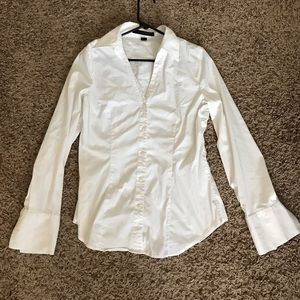 Express classic white button down