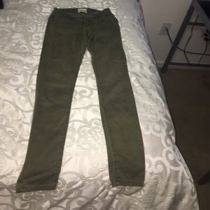 Army green pants