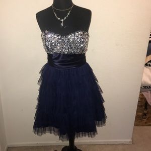 Windsor blue sparkly dress
