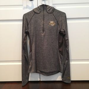 Marquette College Workout Half-Zip Up