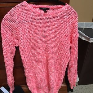 Hot pink sweater