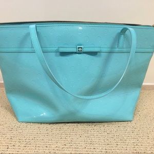 Sophie Camellia Street Patent Tote