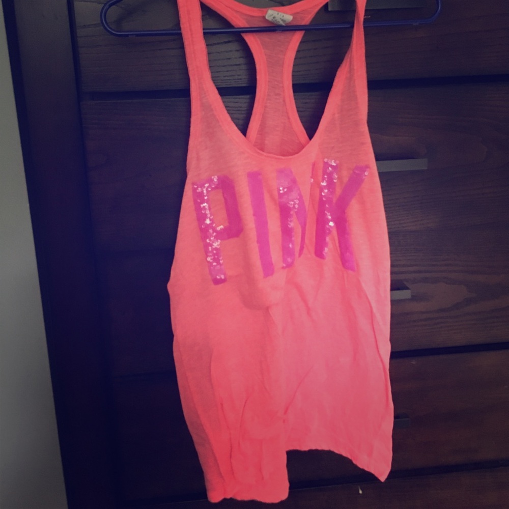 Cute coral colored PINK tank