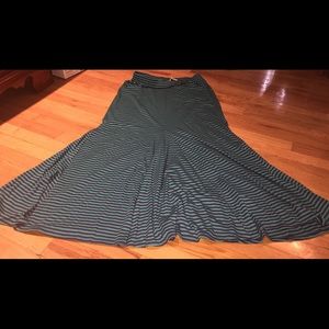 Mermaid maxi skirt