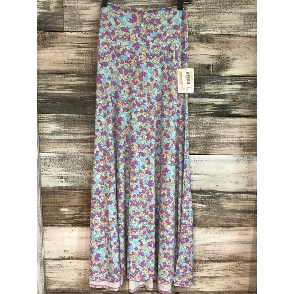 LuLaRoe Floral Maxi Skirt