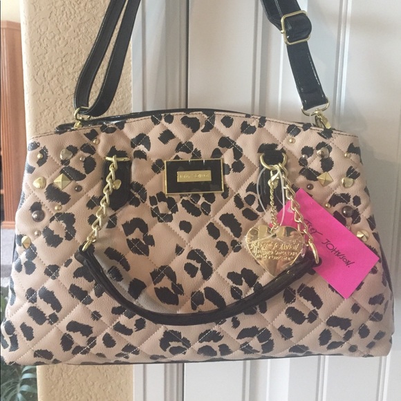 Betsey Johnson Handbags - 🐯NWT! BETSEY JOHNSON MULTI COMPT SATCHEL