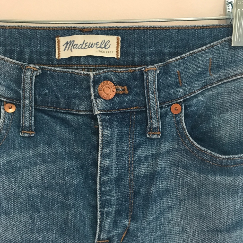 madewell high waist skinny jeans