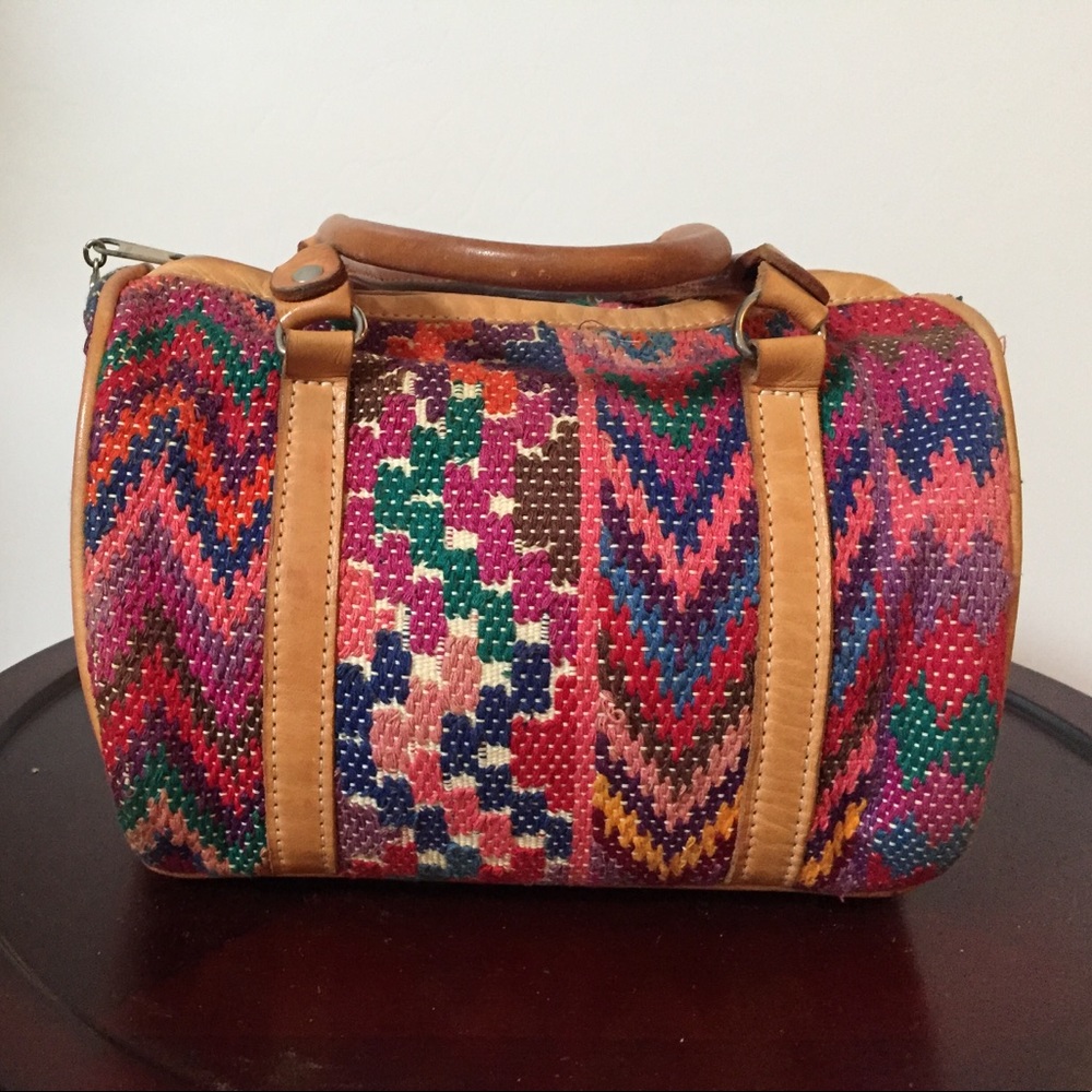 The Elephant Walk-Handcrafted Rug Bag