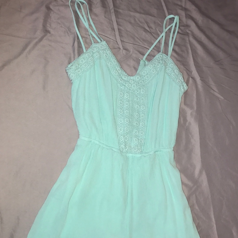 Light blue romper
