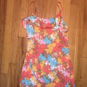 Mossimo floral watercolor sundress