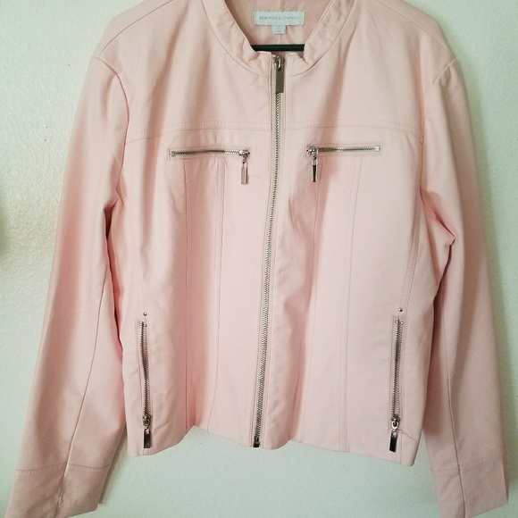 Beautiful NY&C faux leather jacket. - Picture 1 of 3