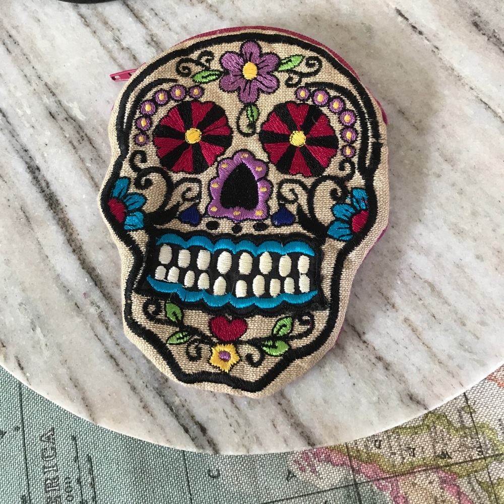 Funky Skull Coin Purse