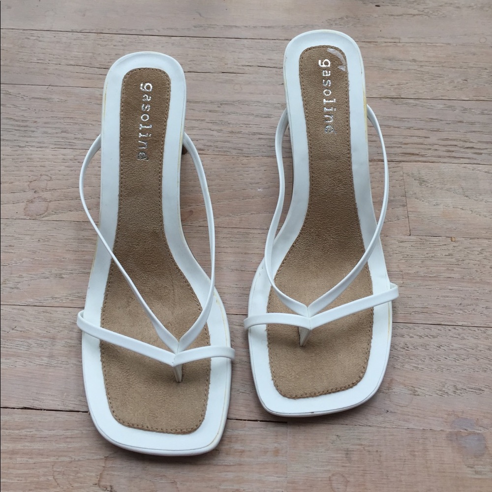 Gasoline heeled sandals!