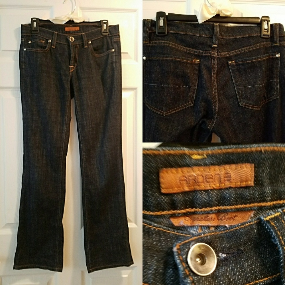 Arden B dark denims