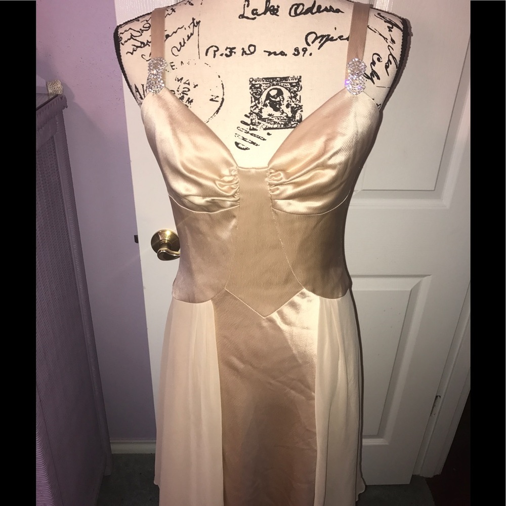 Long Elegant SATIIN Dress