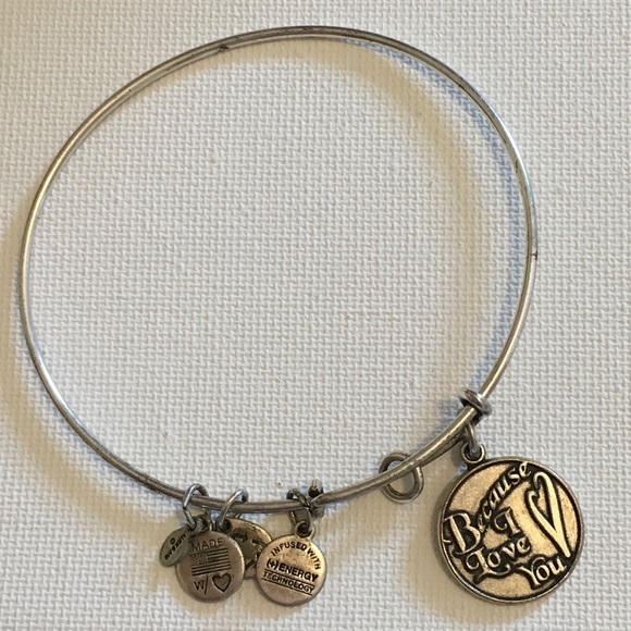 Alex and Ani Jewelry - Because I love You Alex&Ani Bracelet $10