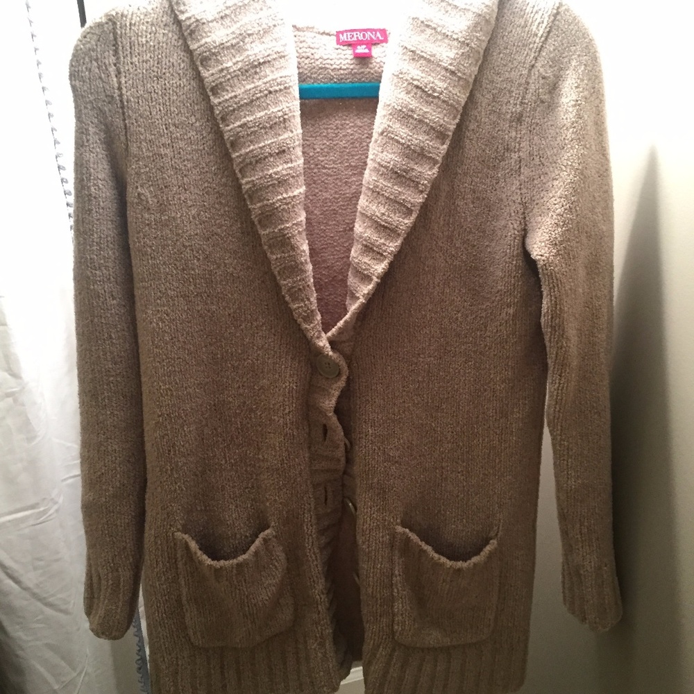 Merona Oversized Brown Cozy Sweater