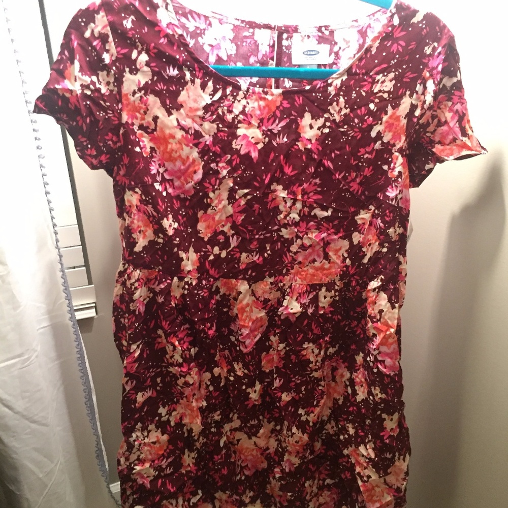 Old Navy Floral Pink Dress