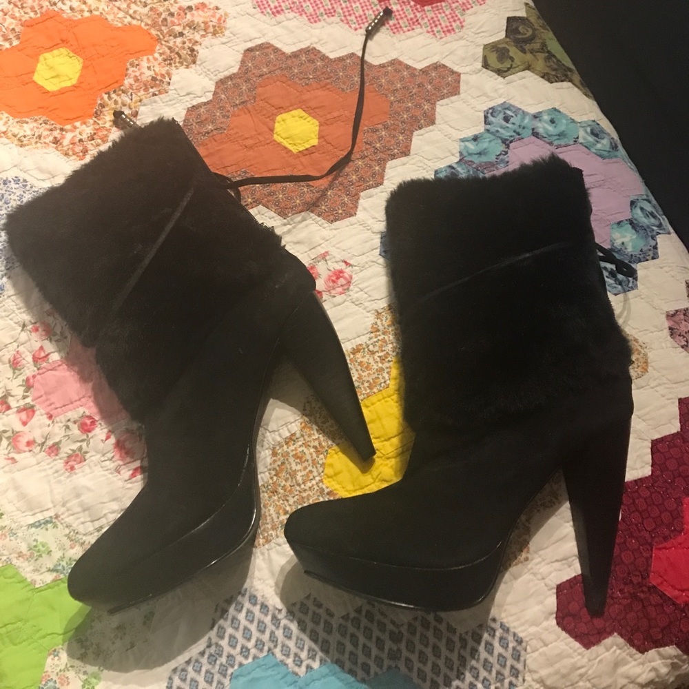 Suede Boots