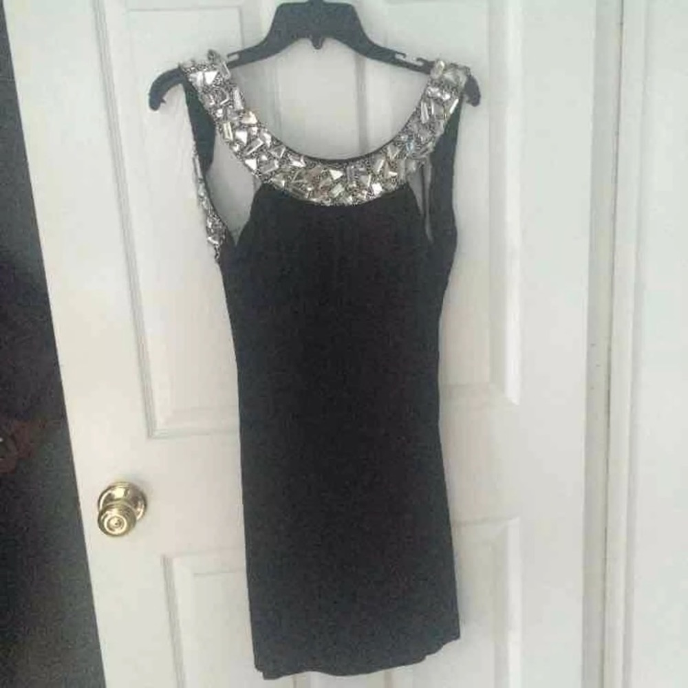 Black Sherri hill dress