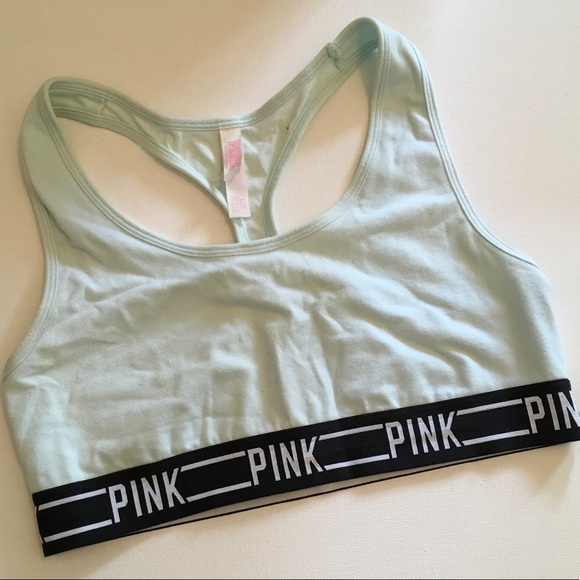 PINK Victoria's Secret Tops - Mint VS Pink Sports Bra