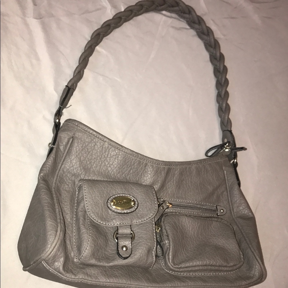 Gray purse