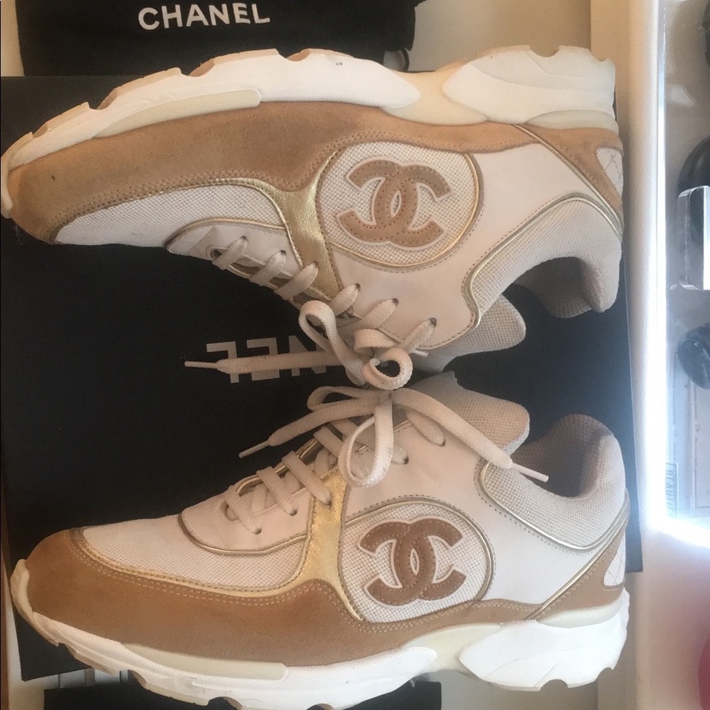 Authentic Chanel Sneakers