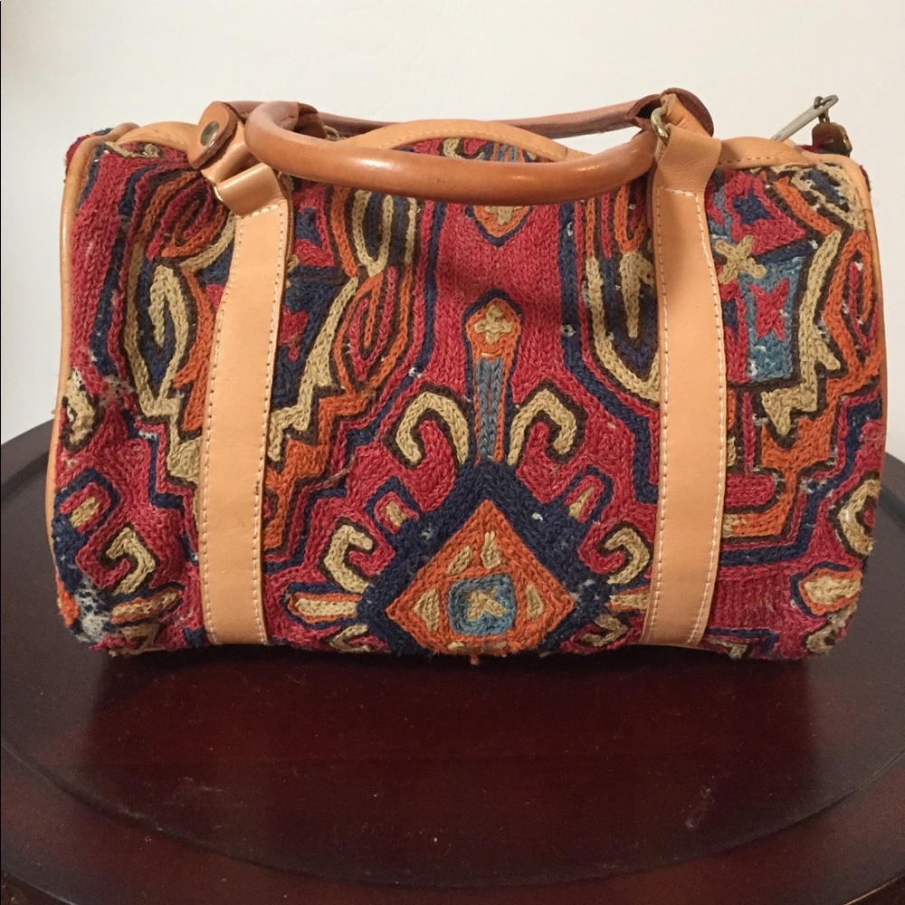 The Elephant Walk-Handcrafted Rug Bag
