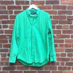 NWOT Men's Ralph Lauren Classic Fit LS Button Down