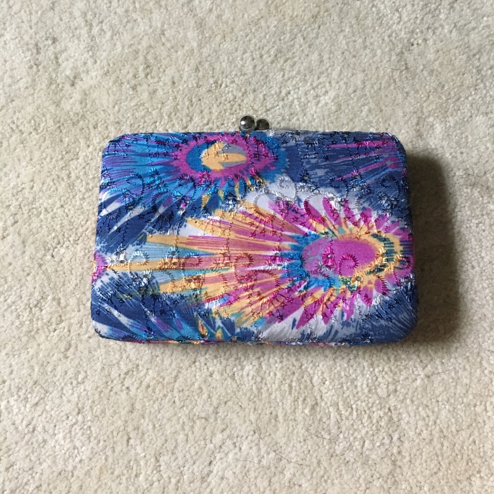 Colorful wallet/clutch