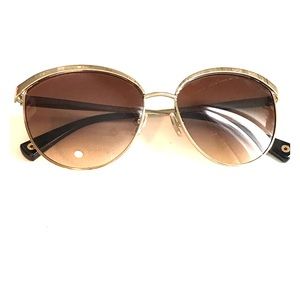 Coach Gold Sunglasses