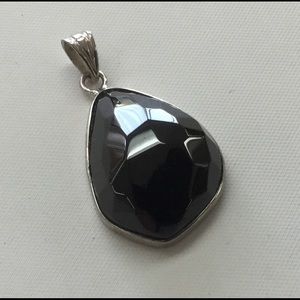 Black Spinel Pendant