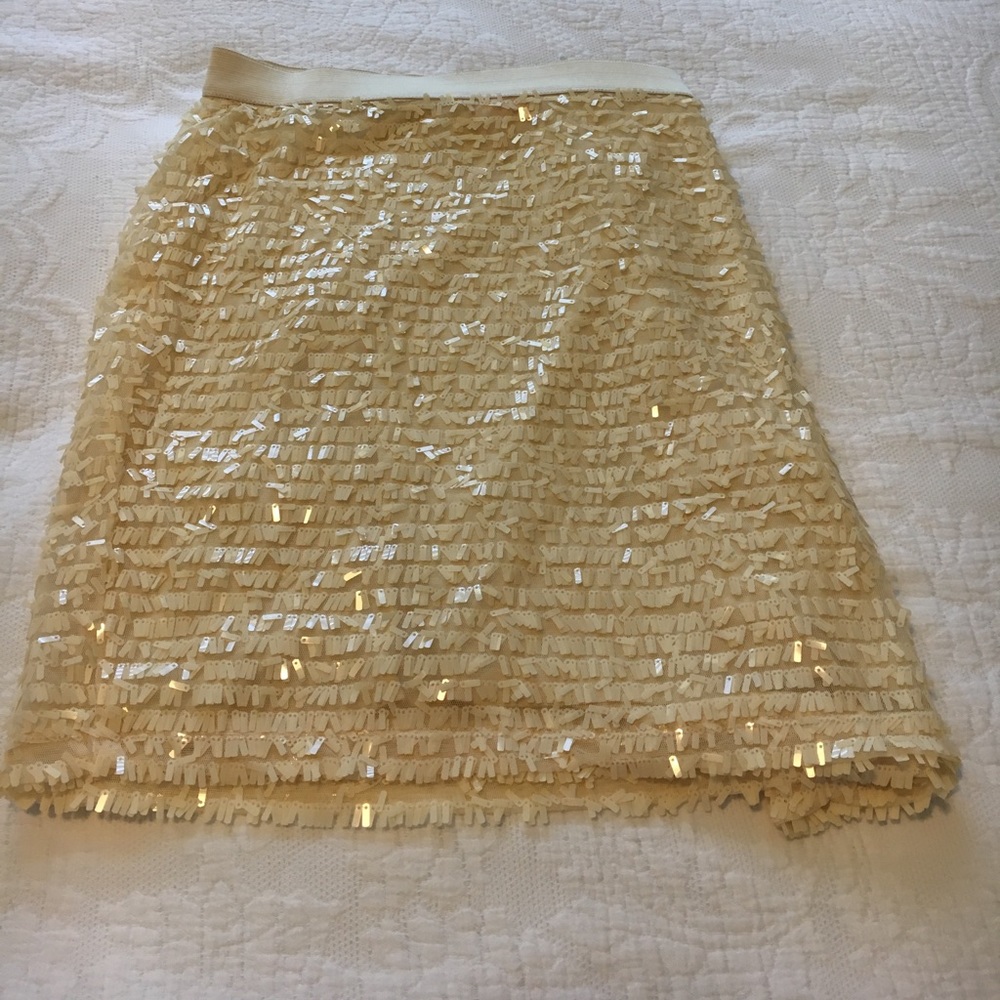 ❌❌Cream sequins skirt❌❌ sold elsewhere