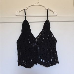 [SOLD] Black Lace Cami