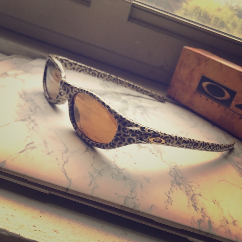 Rare Oakley Cheetah Sunglasses