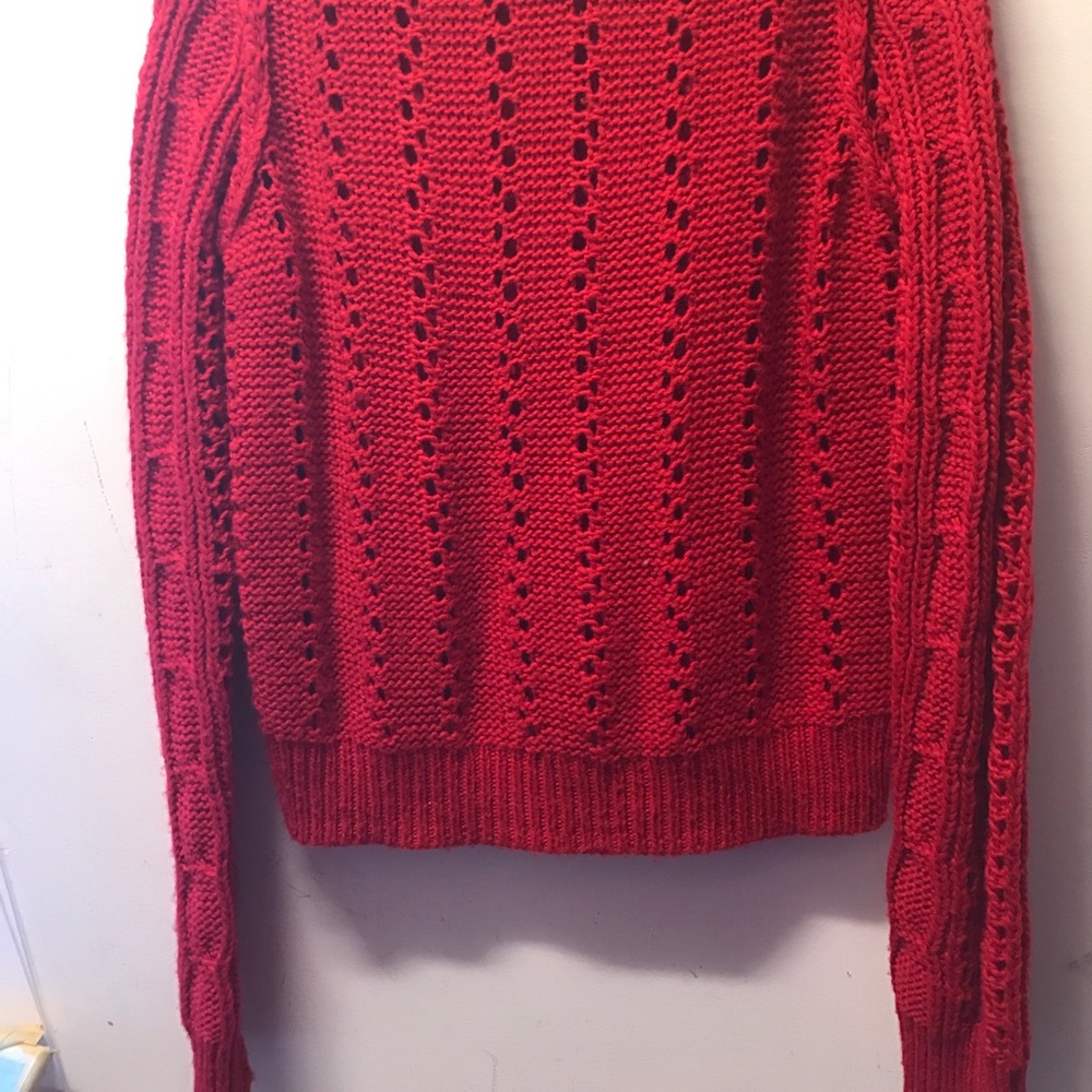 Red sweater