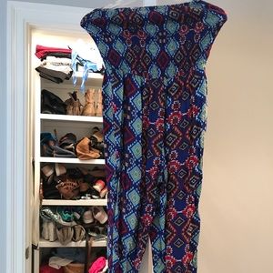 STRAPLESS AZTEC JUMPER