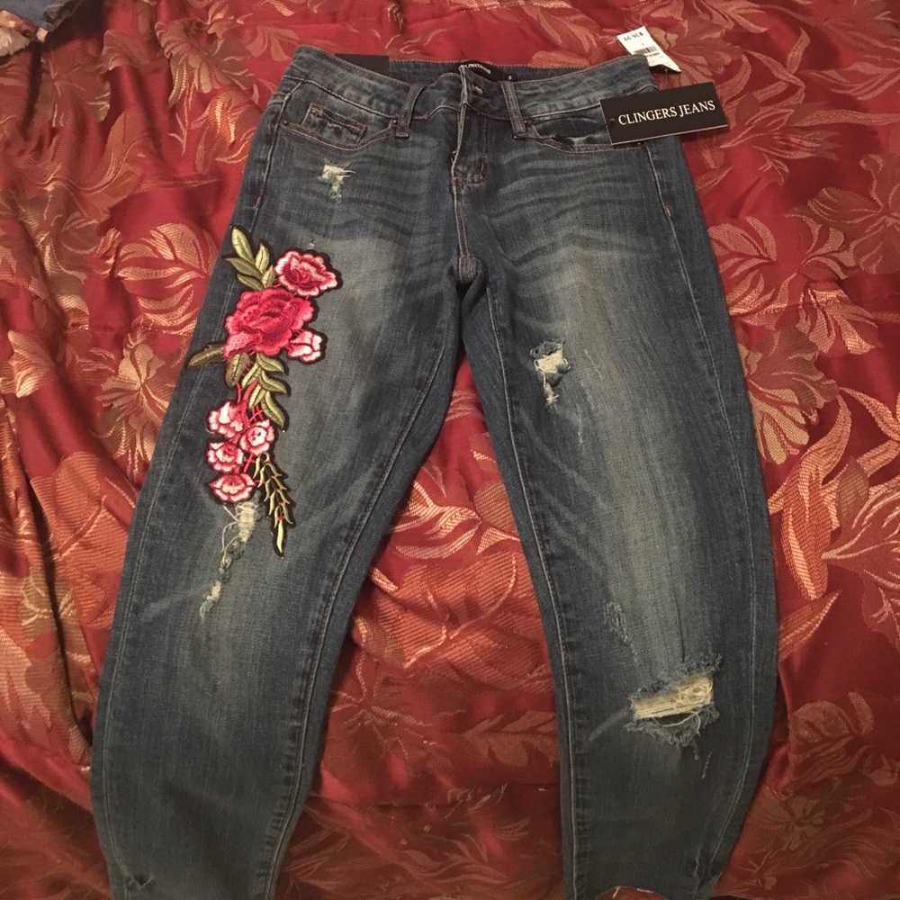 Clinger jeans, size 3